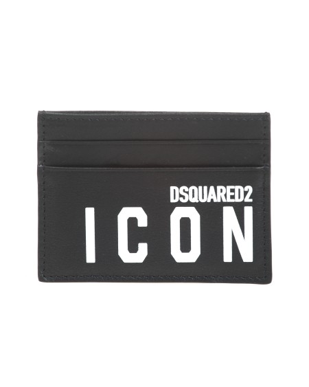 Shop DSQUARED2 Saldi Portacarte: DSQUARED2 portacarte in pelle.
Lettering impreso "DSQUARED2".
Stampa lettering "DSQUARED2 ICON" sul davanti.
Composizione: 100% pelle.
Made in Italy.. CCM0005 12903205-M063